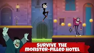 Hotel Transylvania Adventure : Hotel T Run  Level 1 to 5 Android & iOS Gameplay Walkthrough Part 1