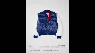 AlphaStyle | Nuka Reversible Varsity Down Jacket