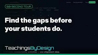 Map Course Outcomes to Assessments & Find the Gaps | AI Course Coherence (TeachingsByDesign)