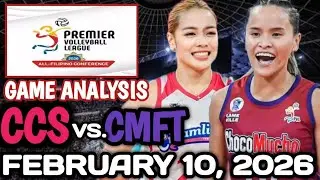 Creamline vs. Choco Mucho 🔴 February 10, 2026 | Game Analysis | PVL All Filipino conference 2026