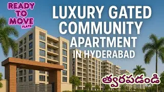 P-41| Luxury Gated Community Apartments in Bachupally | 2 & 3 BHK Flats with Premium Amenities