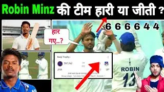 JHA vs UP Robin Minz की टीम हारी या जीती?Robin Minz ne kitne Runs Mare jharkhand vs uttar pradesh