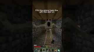 In the mineshafts, don&rsquo;t mine straight&hellip; 💀 #minecraft #dwellers #theonewhowatches #fyp #mythicus