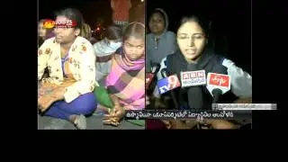 OU Ladies Hostel students protest in Campus