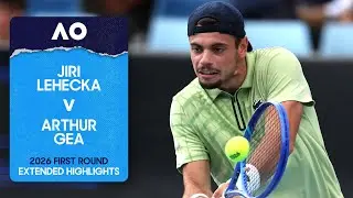 Jiri Lehecka v Arthur Gea Extended Highlights | Australian Open 2026 First Round