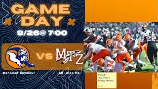 Mahomet-Seymour HS vs Mt. Zion HS Varsity Football