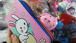 Ngày 12/3/2020- Bán ví đựng tiền thỏ dây kéo 3 màu mới/Váy yếm tí hon/tranh cào than/Tranh thêu