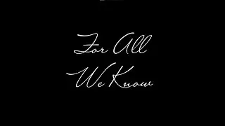 Gwen Fleming - For All We Know feat. Chris Watson