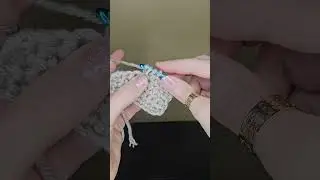 Как вязать полустолбик с накидом (Half double crochet stitch)