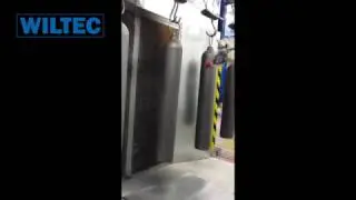 Spuiterij Geautomatiseerd Elektrostatisch Spuiten Gasflessen - Wiltec
