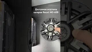 Акустика для катеров Recoil M0-65B / M0-65W #recoilaudio #automobile #автозвук