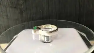 Malachite Unisex Band ring, malachite gold ring, flat malachite ring, gift for her, Proposal Ring