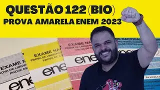 QUESTÃO 122 PROVA AMARELA ENEM 2023 (2 DIA) - RESPIRAÇÃO CELULAR