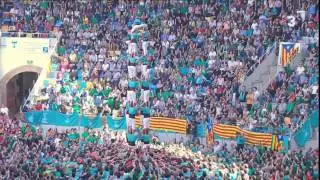 Castellers de Vilafranca - Primer 4d9 - Concurs de Castells 2012