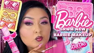 SUPER GIRLY BARBIE MAKEUP // NYX COLLAB, BEAUTY CREATIONS, & MORE!