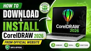 How to Download & Install CorelDRAW 2026 from OFFICIAL Website | Beginners Guide
