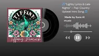 &ldquo;Lights, Lyrics & Late Nights&rdquo; &ndash; Pop-Country Upbeat Intro Song (AI song)