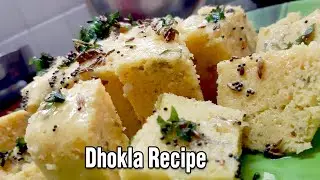 Dhokhla Recipe in Tamil | Dhokhla Recipe with English Subtitles | Gujarati Style | Cookrazy