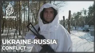 Russia, Belarus hold joint military drills near tense Ukraine border
