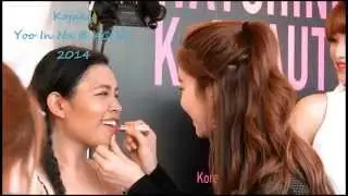 [Fancam] 유인나 (Yoo In Na) and Jaekyung at KCON 2014 8/9/14