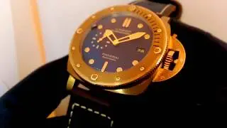 【第三代青銅錶 】沛納海PAM671  Luminor Submersible 1950青銅腕錶