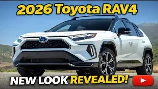 New Toyota RAV4 new look revealed.