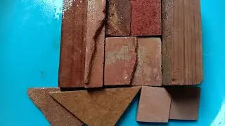 ​Gungunbhagania💖 Birthday Special 🎊🥰 All Red slate items Soft Wet cleaning Video #slateitems #asmr