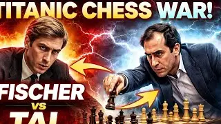 Bobby Fischer Faces the Magician! Tal&rsquo;s Wild Chess Fight | @BestChessChannelll 