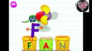 Learn Letters with Puzzles BUILD THE WORD FAN Alphabet Learning for Kids VIDEOS FOR KIDS GAMES