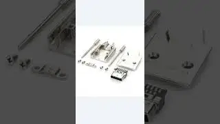 VHDCI 68Pin/SDR 26Pin Male Connector Solder Type Pitch=0.8mm With Metal HoodS