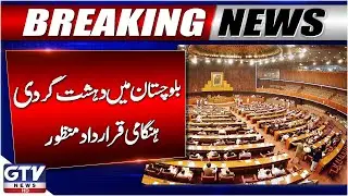 National Assembly Passes Resolution Condemning Te*rorist Attacks in Balochistan | Breaking News