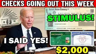 PAY ATTENTION TO THESE DATES! $2,000 MONTHLY CHECKS FOR EVERYONE! Social Security SSI SSDI STIMULUS!