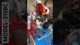 Fully Automatic Pipe Cutting Machine ~ 9971686415 | Automatic Pneumatic Feeding  #machine #cnc