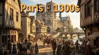 Paris 1300s (AI Reconstruction)