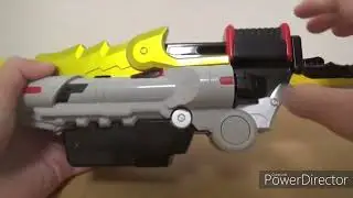【獣電剣】DXガブリカリバー&獣電池No.15アロメラスレビュー　獣電戦隊キョウリュウジャー
