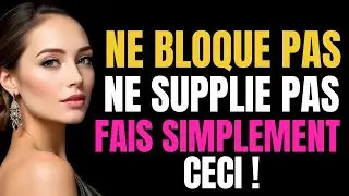 Pourquoi rester calme est bien plus puissant que bloquer ou supplier (Psychologie)