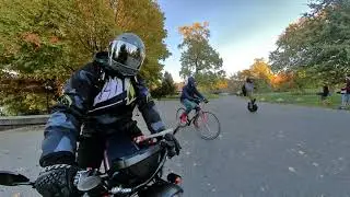 ECS Rockaway group ride NYC