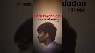 3 Tricks of Dark Psychology ⚠️