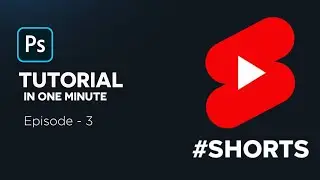Photoshop Tutorial - Learn Gradient tool [ Adobe Photoshop | Shorts ]