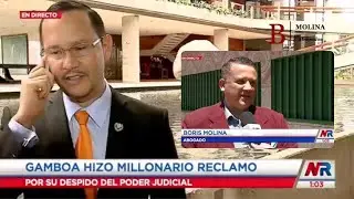 Celso Gamboa hizo millonario reclamo ✅ Noticias Repretel