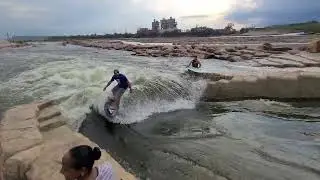 river surfing tulsa Aug 2024