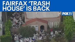 Fairfax 'trash house' back one year later  | FOX 11 LA