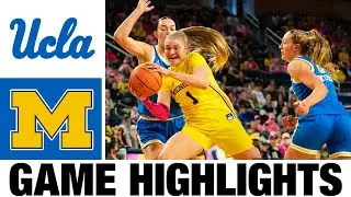 #2 UCLA vs #8 Michigan Highlights | Women's Basketball | College Basketball 2026