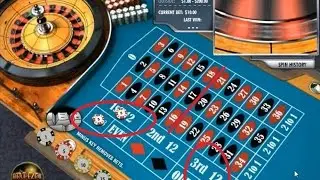 Roulette betting system on 1 to 18 plus 1st Dozen or 19 to 36 plus 3rd Dozen.