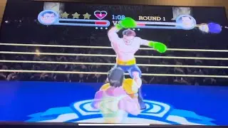 Punch out Wii Title defense Opponent #9 Aran Ryan Rematch 