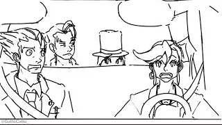 Athena Cykes the reckless driver [Ace Attorney animatic]