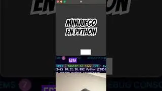 Se pueden crear juegos en Python sin instalar nada
