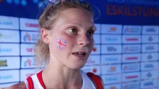 Bobby Clay (GBR) after winning Gold in the 1500m