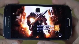 Modern Combat 5 Samsung Galaxy S4 Mini 4K Gaming Review