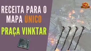 Path of Exile - Receita para o mapa &uacute;nico - A Pra&ccedil;a Vinktar